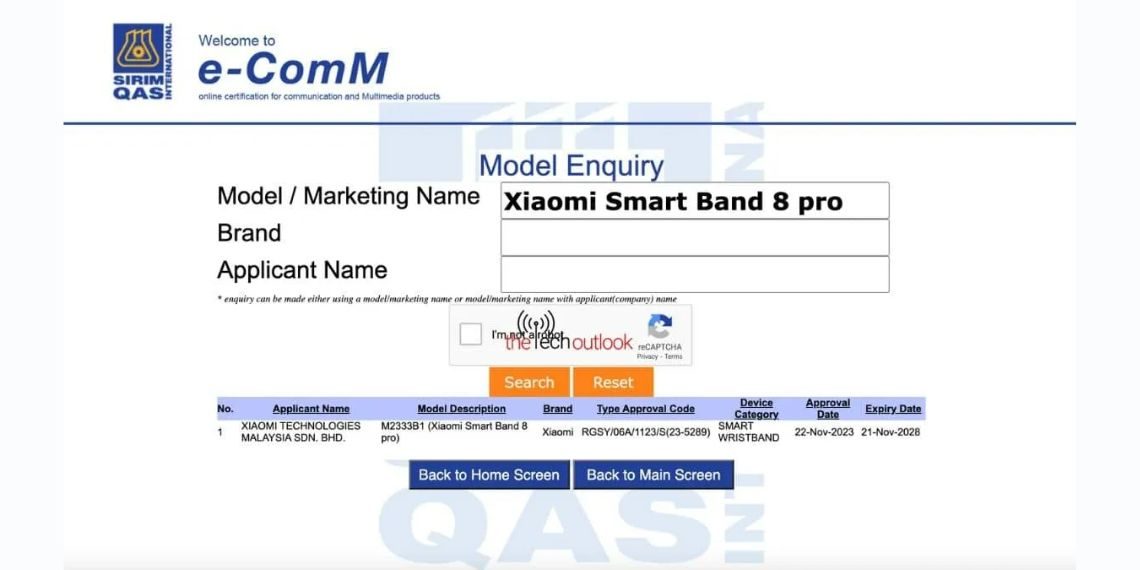 Xiaomi Smart Band 8 Pro Approaches Global Debut - IMDA Certification Hints at Imminent International Launch - Tech News - Updates - Before You Take