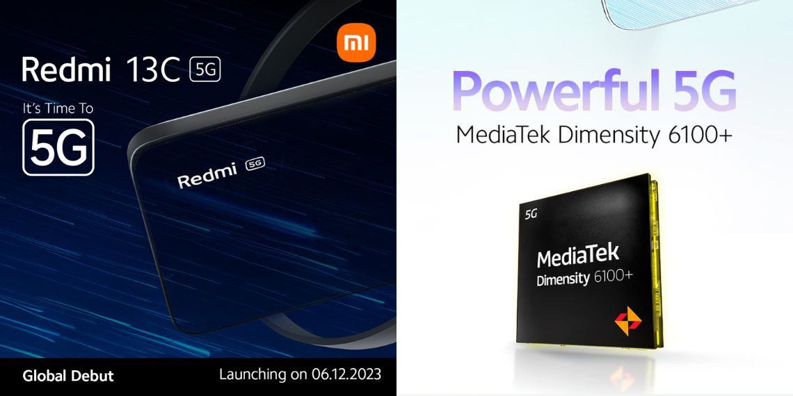 Xiaomi's Redmi 13C Series - MediaTek Dimensity 6100+ SoC-Powered Dual Launch on December 6 - Tech News - Updates - Mobile - Gadgets - Before You Take