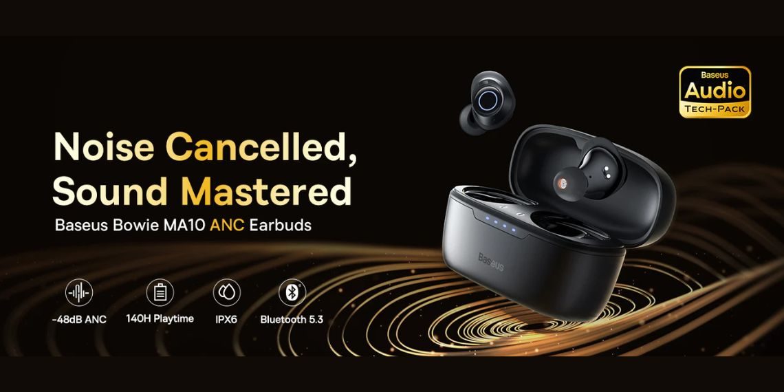 Baseus Unveils Bowie MA10 Earbuds with Bluetooth 5.3, ANC, IPX6 Rating at $29.99 - Specs, Features, and More - TWS - Tech News - Updates - Before You Take