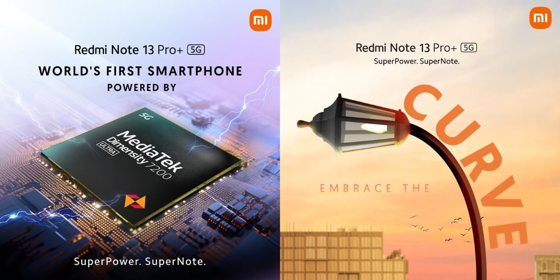 Redmi Note 13 Pro+ Launch - Dimensity 7200 Ultra, Curved Display, Specs Unveiled! - Tech News - Updates - Mobile - Gadgets - Before You Take