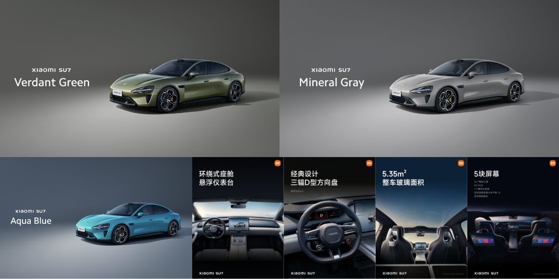Xiaomi Unveils Game-Changing SU7 & SU7 Max EVs - Blazing Speeds, Extended Range, and Futuristic Features - Electric Vehicles News - Tech - Before You Take