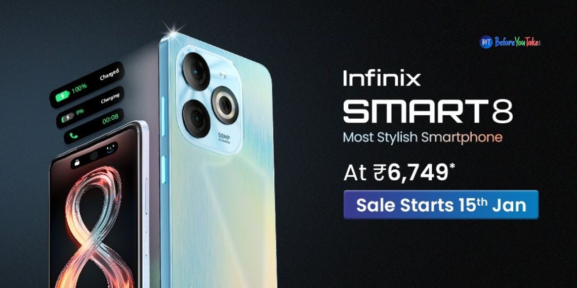 Infinix Smart 8 Launched in India - Explore its Specs, More Information, and Exciting Pricing! - Tech News - Updates - Mobile - Before You Take