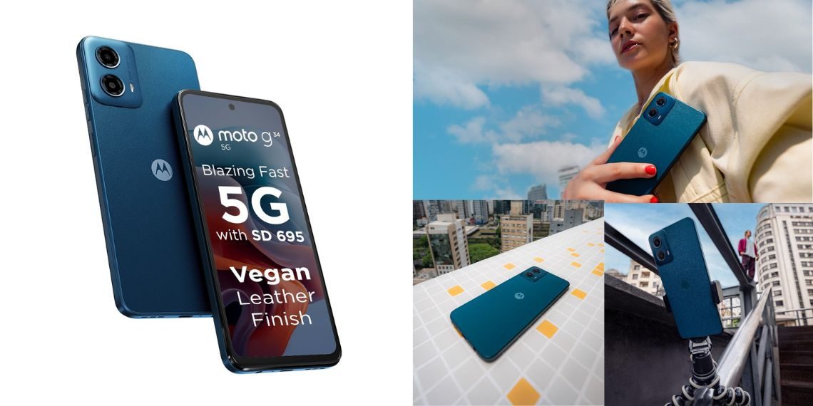 Moto G34 5G Arrival - Exclusive Leak Reveals Snapdragon 695, Premium Design, and January 9 Launch in India! - Tech News - Updates - Mobile - Before You Take
