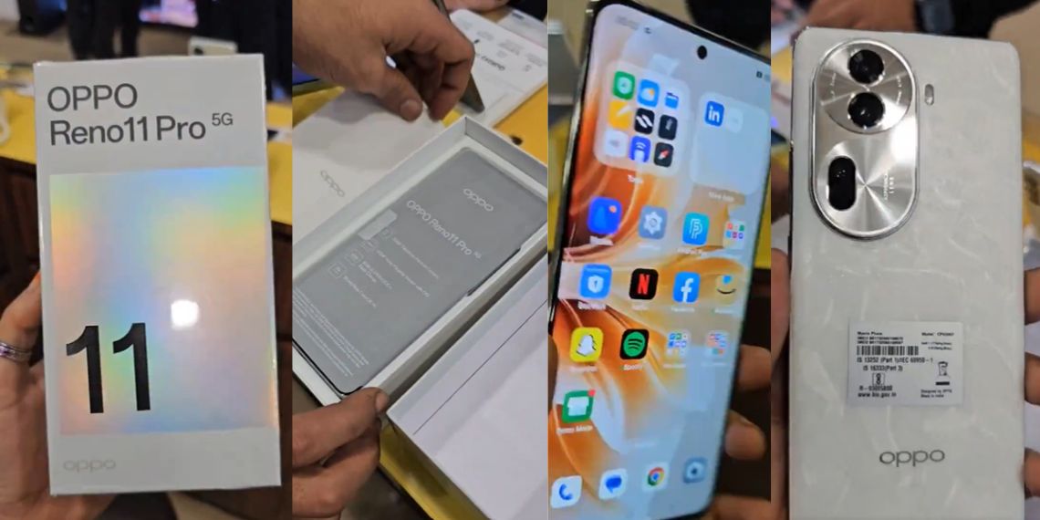 OPPO Reno 11 Pro: In-depth Unboxing Leak Previews Design, Display, and ...