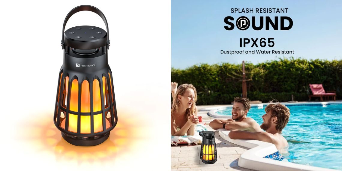 Portronics Dash 6 - A Multifunctional 15W Bluetooth Speaker with LED Lamp Launched at Rs. 2,699 - Tech News - Updates - Gadgets - Before You Take