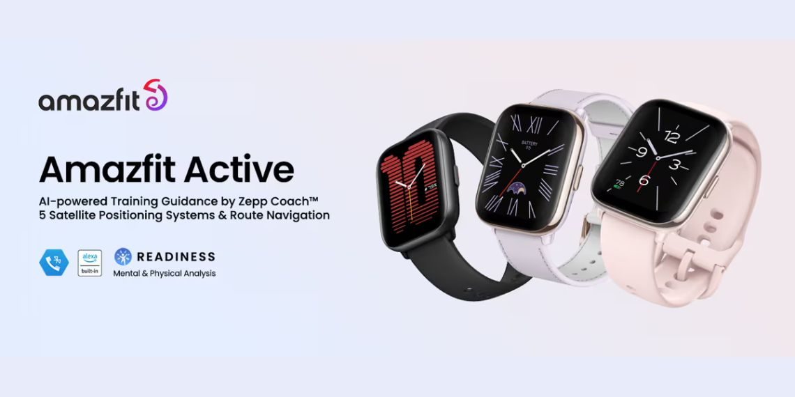 Amazfit Active Smartwatch Launched in India - Unveiling Specifications, In-depth Insights, and Pricing Details - Tech News - Updates - Gadgets - Before You Take