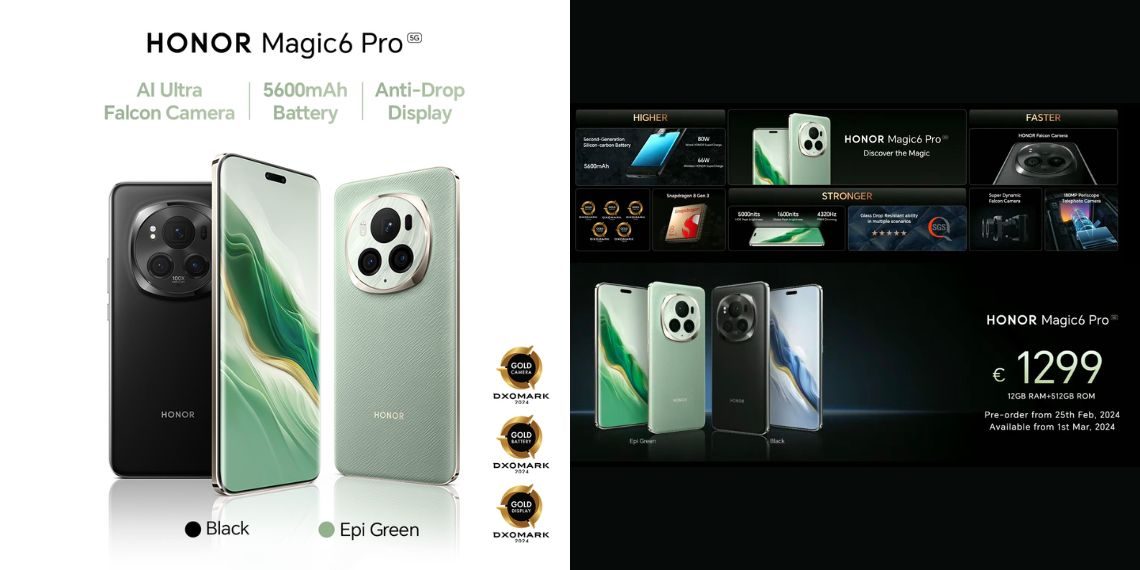 Honor Magic 6 Pro Globally Launched at MWC 2024 - Cutting-Edge Specs, Features, Pricing, and More! - Tech News - Updates - Mobile - Before You Take