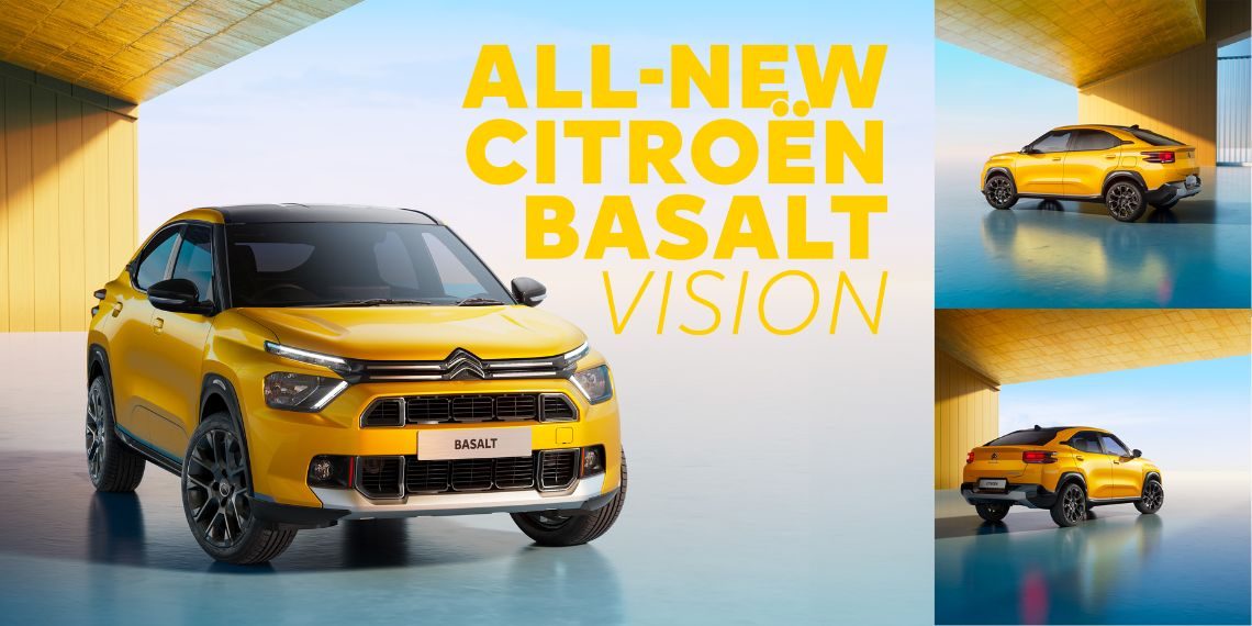 Citroën Basalt Vision SUV Coupe - Expected Price, Key Specs, Images, and India Launch Details Unveiled - EV Tech News - Updates - Before You Take