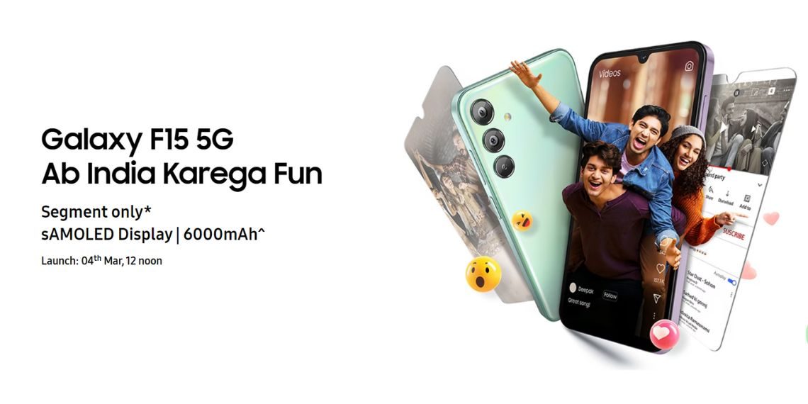 Samsung Galaxy F15 5G Launched in India - Unveiling Price, Specs, and Enhanced Features for Tech Enthusiasts - Tech News - Updates - Mobile - Before You Take