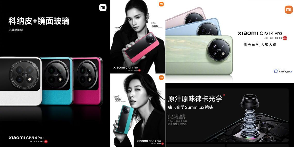 Xiaomi Civi 4 Pro Launched Snapdragon 8s Gen 3 SoC, 1.5K AMOLED Display, Dual 32MP Selfie Cameras, 67W Charging - Specs, Pricing, and More - Before You Take