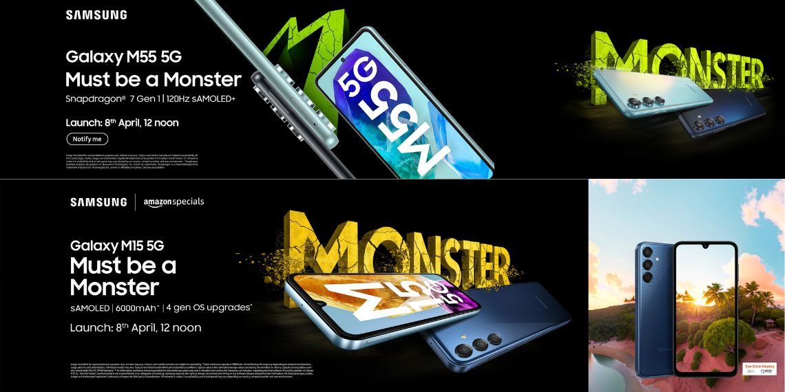 Samsung Galaxy M55 5G and M15 5G Full Specifications, Geekbench Scores, Launch Date, and Amazon Exclusive Availability in India - Before You Take