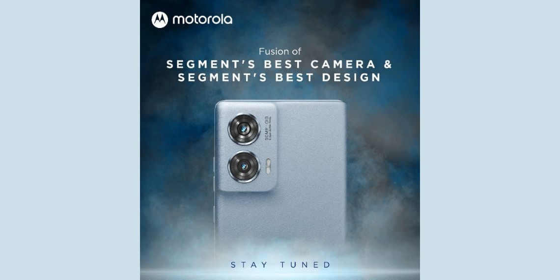 Motorola Edge 50 Fusion Teaser Reveals Marshmallow Blue Variant, 50MP Camera, and Expected Launch Details in India - Tech News - Mobile - Before You Take