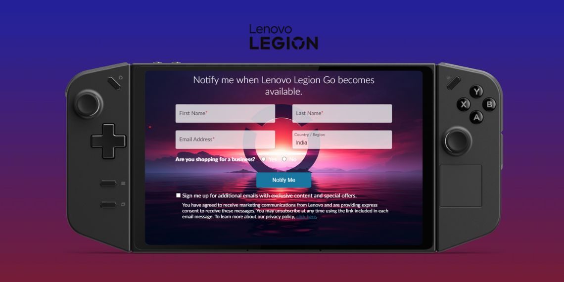 Lenovo Legion Go Handheld Gaming Device Launched in India AMD Ryzen Z1 Extreme, QHD Display, 16GB RAM, and More for Rs 89,990 - Before You Take