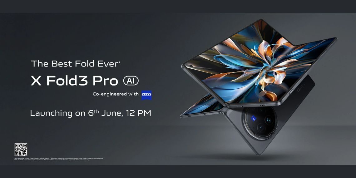 Vivo X Fold 3 Pro India Launch Today at 12 PM Watch Live for Specs Including Snapdragon 8 Gen 3 SoC, 50MP Camera, and Expected Price Around Rs 1 Lakh - Before You Take