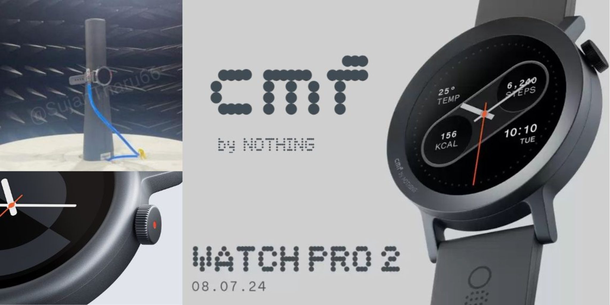 Pro Watch Programming Screen CMF Watch Pro 2 to Feature 1.32″ AMOLED Screen, Gesture Control, and ...