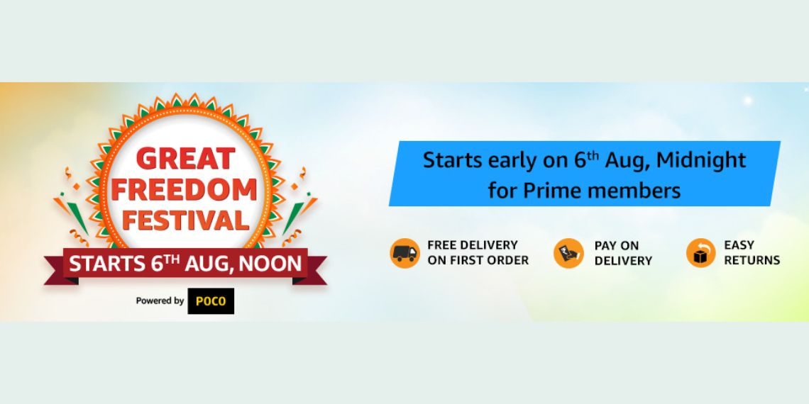 Amazon India Great Freedom Festival 2024 Up to 80% Off on Electronics, Exclusive Deals for SBI Card Users, and More Starting August 6 - Before You Take