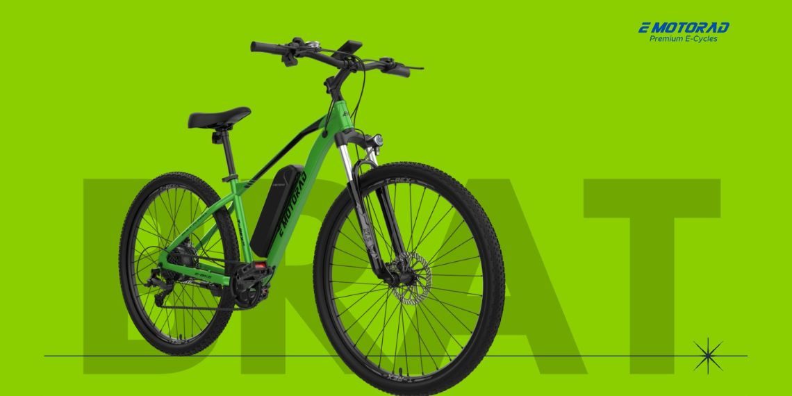 EMotorad Launches T-Rex+ E-Cycle in India with Stem-Integrated Display - Full Specs, Pricing, and Availability - EV Tech News - Updates - Before You Take