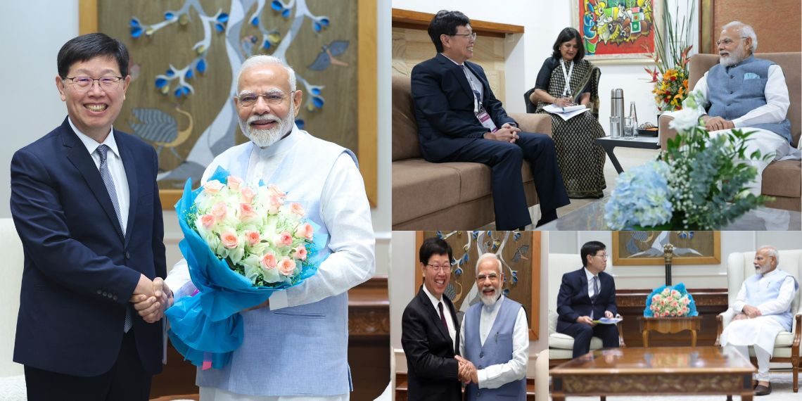 PM Modi Meets Foxconn CEO Young Liu Discusses $5,000 Crore Investment in AI, Semiconductors, and Electronics Manufacturing Across India - Before You Take
