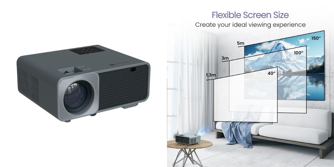 Portronics Beem 450 Launched in India Full HD 1080p Smart LED Projector with 4,000 Lumens, Android 11, and Special Pricing - Before You Take