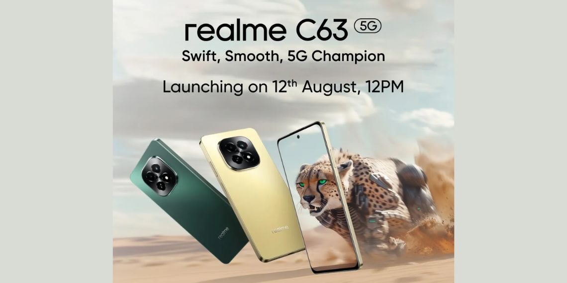 Realme C63 5G Launching in India on August 12 - Design, Features, Specs, Pricing, and Availability Details - Tech News - Updates - Before You take