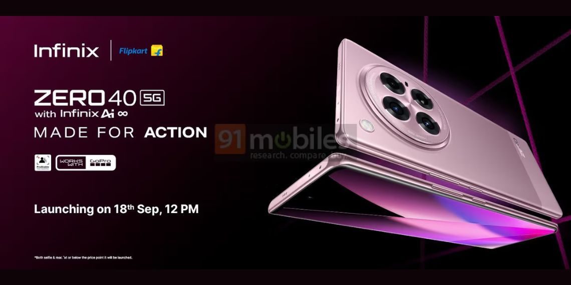 Infinix Zero 40 5G India Launch on September 18th Unveiling AI-Powered Features, 144Hz Display, and High-Performance Specs - Before You Take