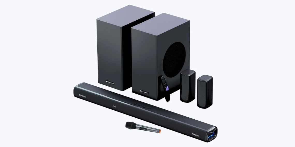 Zebronics Launches Zeb-Juke Bar 9850 Soundbar with Dolby Atmos, 725W Output, and Dual Wireless Subwoofers at Rs 27,999 - Tech News - Before You Take