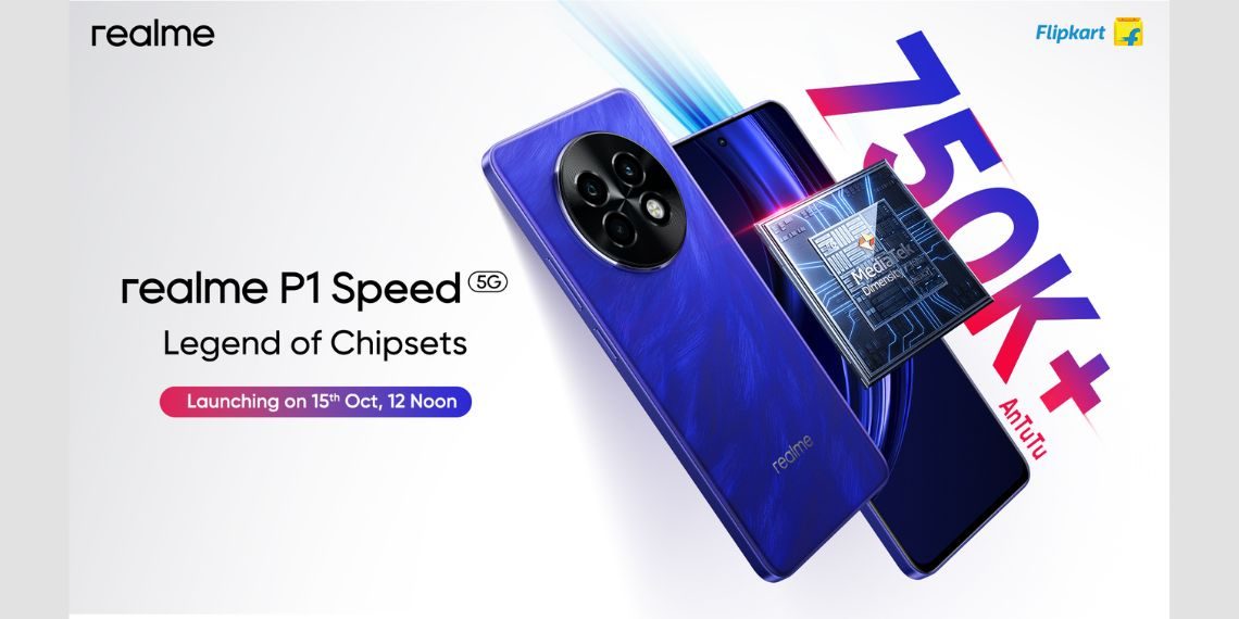 Realme P1 Speed 5G Launching in India on October 15 Features MediaTek Dimensity 7300 Chipset, Pricing Insights, and Exciting Design - Before You Take
