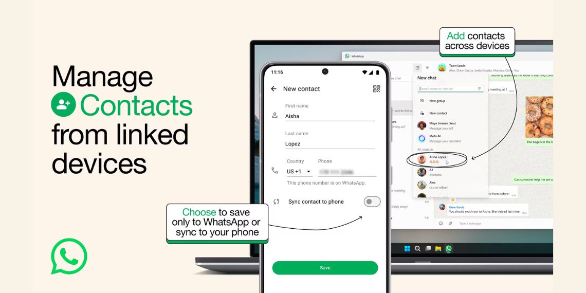 WhatsApp Introduces Encrypted Storage and Cross-Device Contact Management for Improved Privacy and User Control - Before You Take (1)