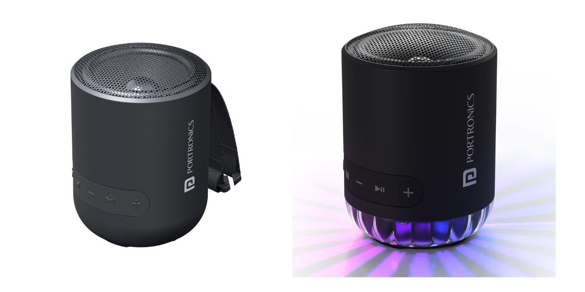 Portronics SoundPot and SoundPot Pro Bluetooth Speakers Launched in India 20W Sound, RGB Lights, Water Resistance, and More - Before You Take