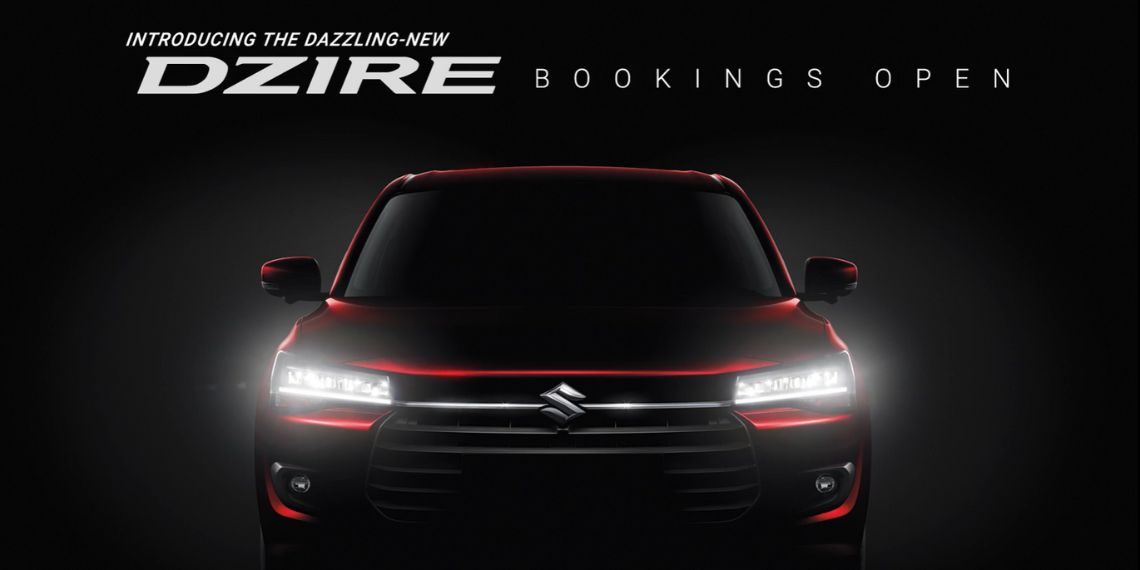 Pre-Bookings Open for the Stylish Fourth-Generation Maruti Suzuki Dzire Sedan Explore Modern Design and Competitive Pricing - Before You Take