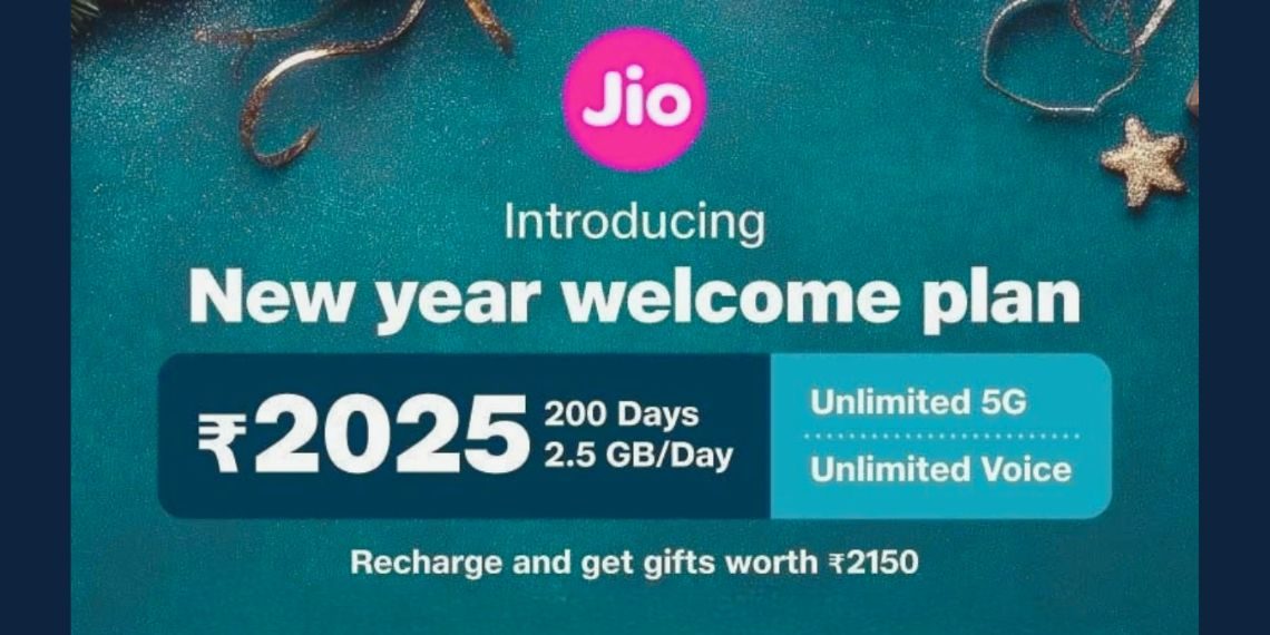 Jio Unveils Rs 2025 New Year Plan 200 Days Validity, 5G Access, Daily 4G Data, and Discount Offers Tech News Updates - Before You Take