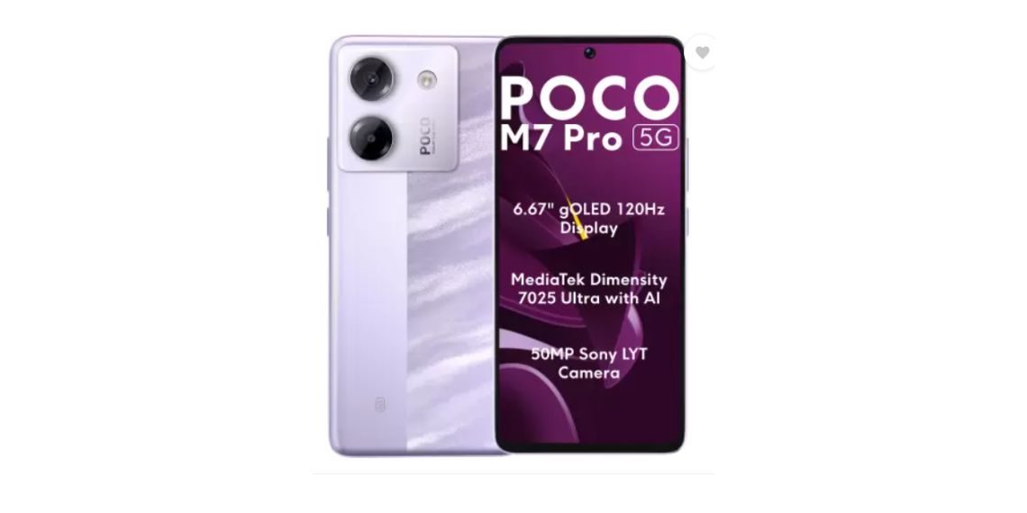 POCO M7 Pro 5G Launched in India with 120Hz OLED Display, Dimensity 7025, and 5110mAh Battery at Rs. 14,999 - Tech News - Updates - Before You Take