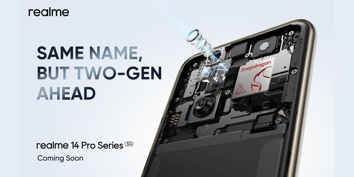 Realme 14 Pro Series Teased with Snapdragon 7s Gen 3, AI Clarity 2.0, Periscope Camera, and More Features Tech News Updates - Before You Take