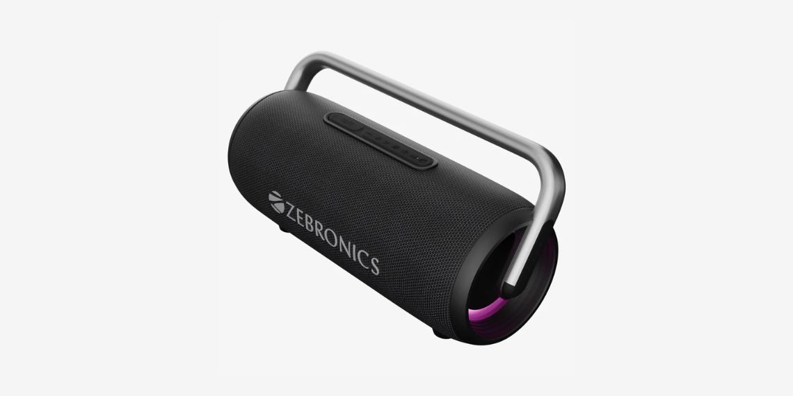 Zebronics Zeb-Axon 200 Launched 180W Bluetooth Speaker with RGB Lights, Z-Sync, and IPX6 Water Resistance - Tech News - Updates - Before You Take