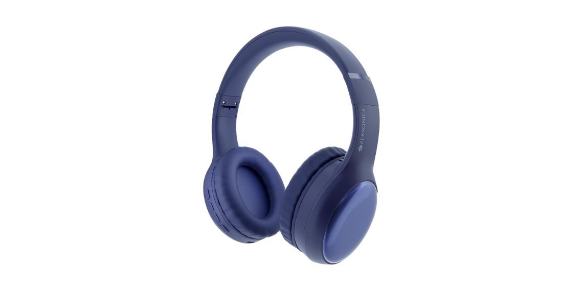 Zebronics Zeb-Thunder Max Wireless Headphones Launched at Rs. 1,299: 120h Playback, ENC, Gaming Mode & More