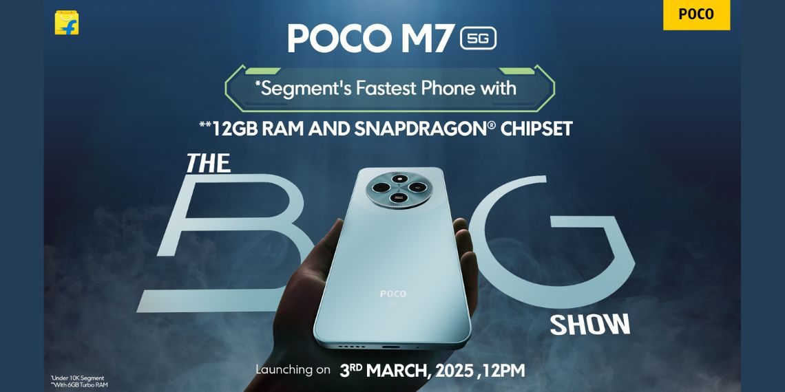 POCO M7 5G India Launch on March 3 Snapdragon 4 Gen 2, 12GB RAM, New Design & More Latest Tech News Updates - Before You Take