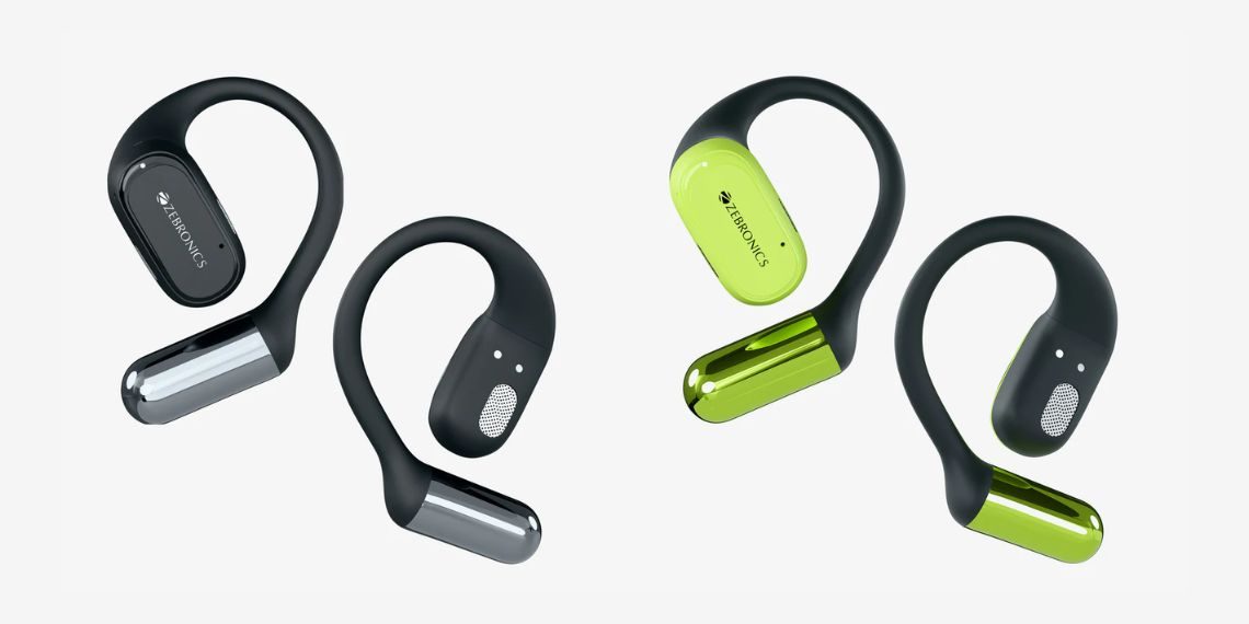 Zebronics Zeb-Pods O Open-Ear Wireless Earbuds Launched in India with 40H Playback, ENC, and Fast Charging Tech News - Before You Take