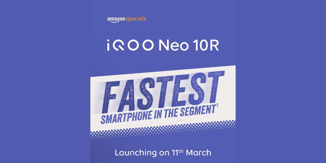 iQOO Neo 10R India Launch Date Announced Snapdragon 8s Gen 3, 144Hz AMOLED & 80W Fast Charging Confirmed - Before You Take
