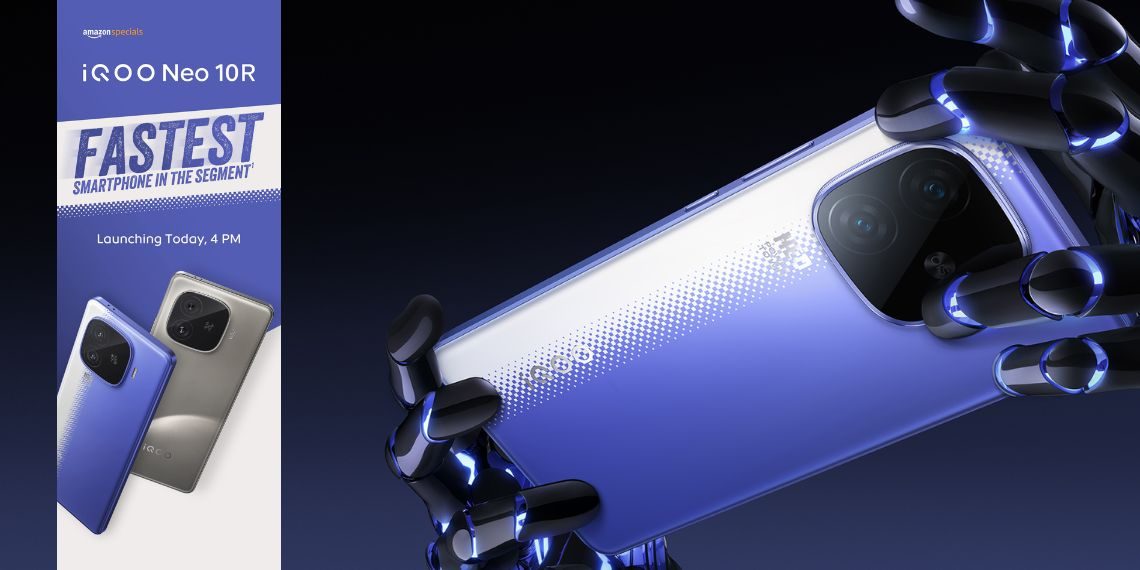 iQOO Neo 10R India Launch Today Live Stream Details, Price, Specs, and Key Features Tech News Updates - Before You Take