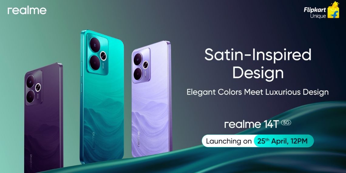 Realme 14T Launching in India on April 25 with 6,000mAh Battery, AMOLED Display, and IP69 Rating Tech News - Before You Take