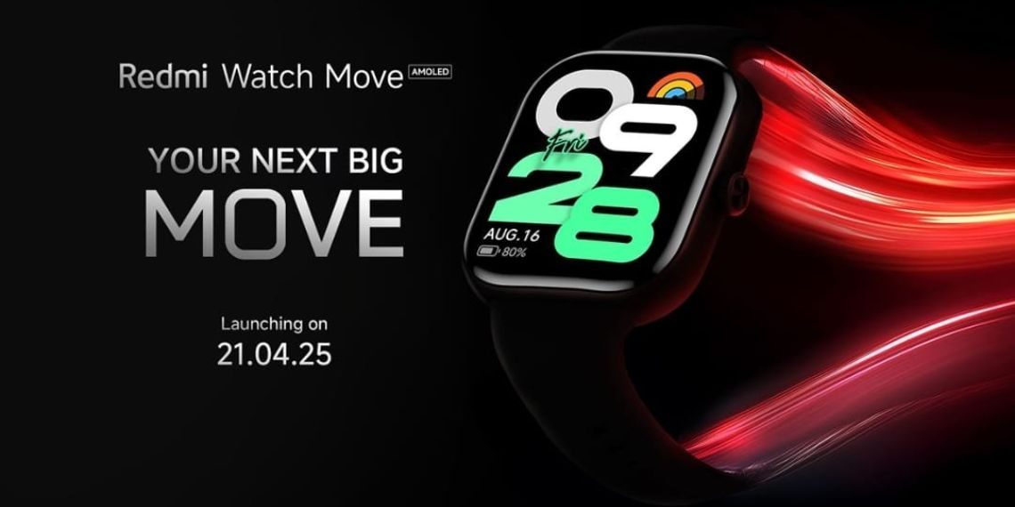Redmi Watch Move with AMOLED, HyperOS, and 14-Day Battery Life Launching in India on April 21 Tech News Updates - Before You Take