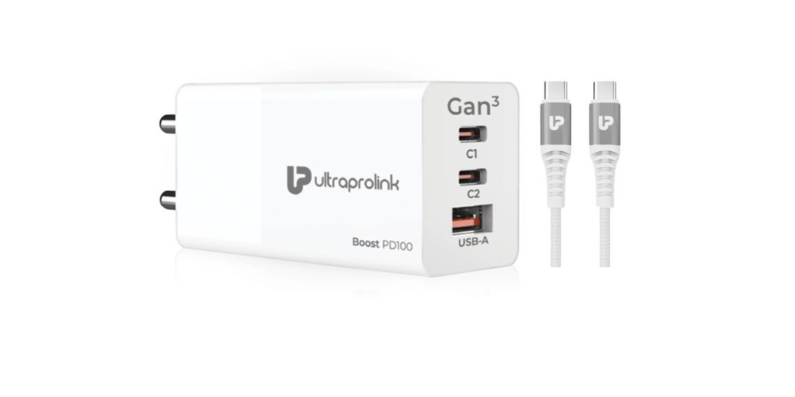 UltraProlink Boost PD100 GaN3 100W Charger Launched in India with Triple Port, PPS, and Safety Suite – Available Now at ₹4,199 - Before You Take