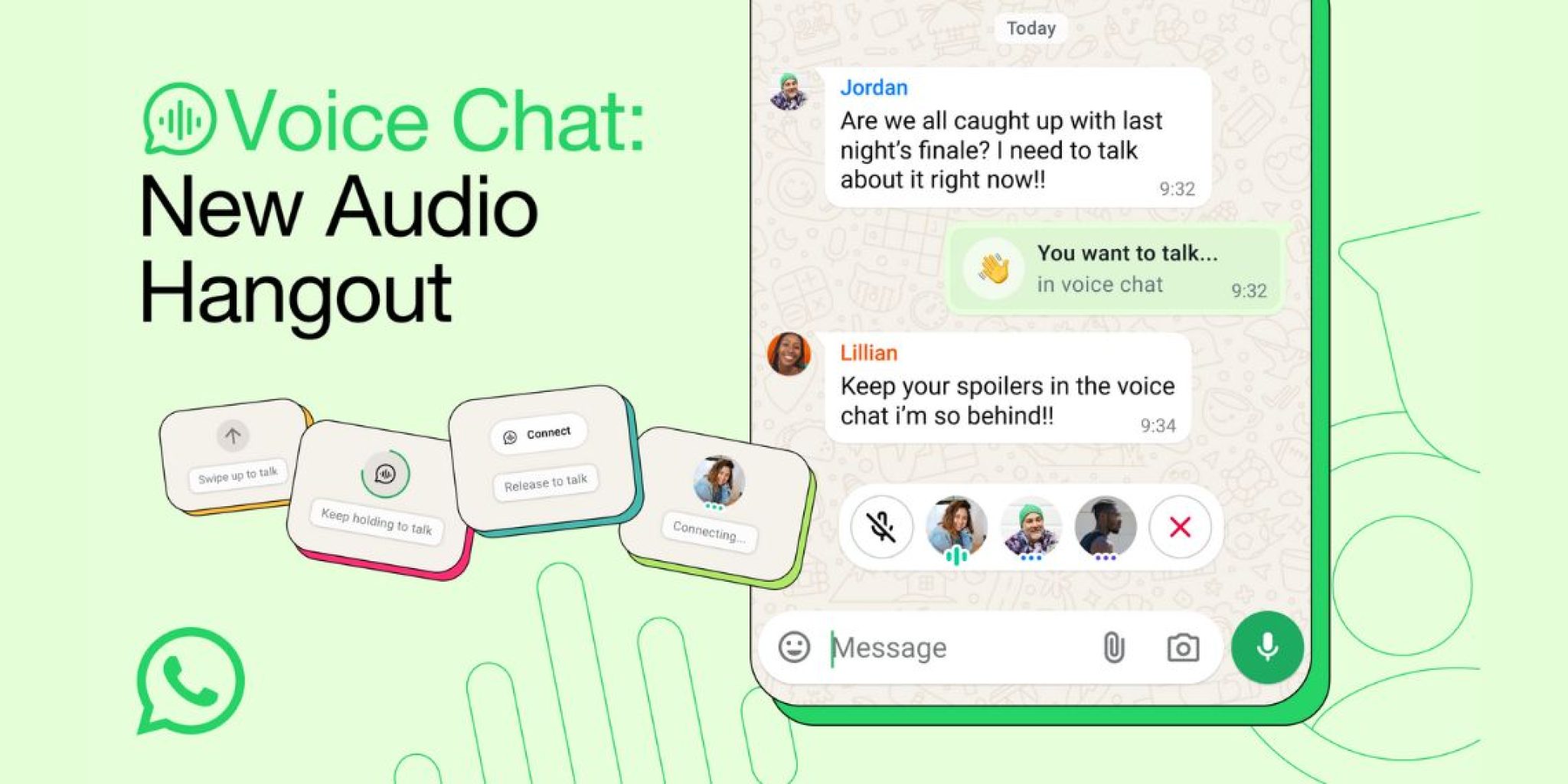 Cat Now WhatsApp Voice Chat Now Available for All Group Sizes — Global Rollout ...