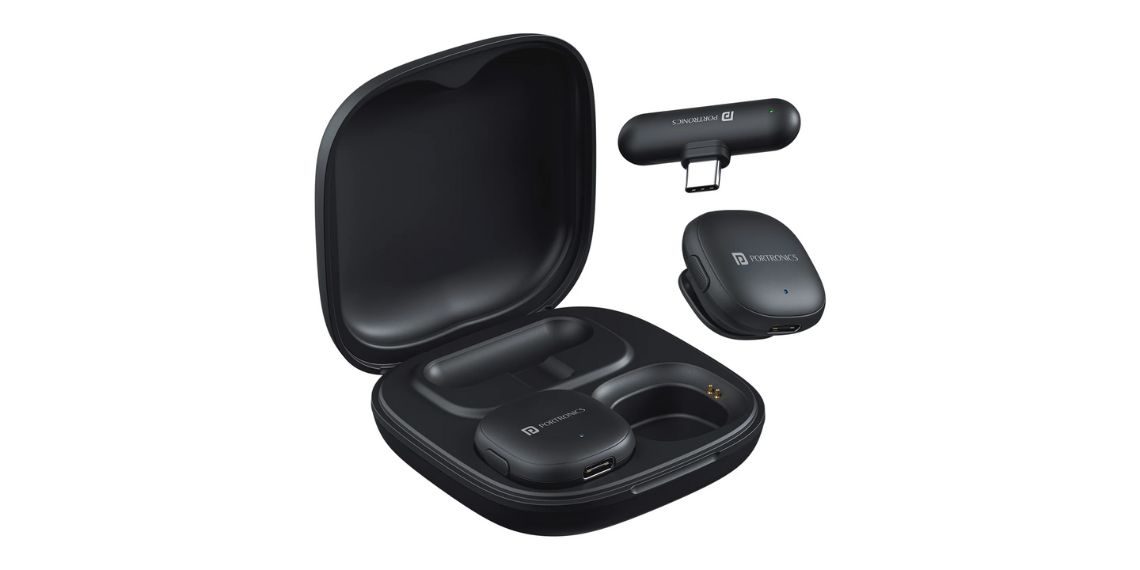 Portronics VlogMate One Launched in India Dual Wireless Mics with AI Noise Cancellation, 30m Range & 8-Hour Battery Life - Before You Take