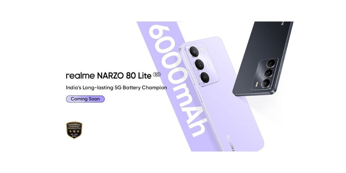 Realme Narzo 80 Lite Launch Set for June 16th 6000mAh Battery, Slim Design, and Reverse Charging Confirmed - Before You Take