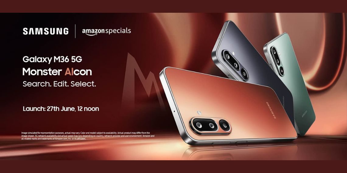 Samsung Galaxy M36 5G Launch Confirmed for June 27 in India with OIS Camera, Gorilla Glass Victus & AI Tools Under ₹20K - Before You Take