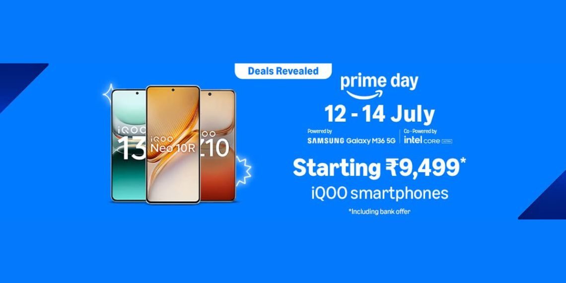 Amazon Prime Day 2025 Deals Revealed iQOO 13 Ace Green Launch, Big Discounts on Neo 10R, Z10 Series & More Starting July 12 - Before You Take