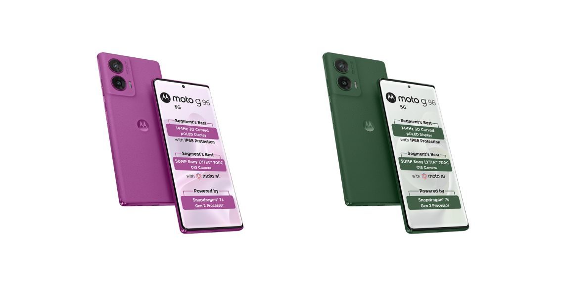Moto G96 Launched in India with 144Hz Curved Display, Snapdragon 7s Gen 2, and IP68 Rating Starting at ₹17,999 - Before You Take