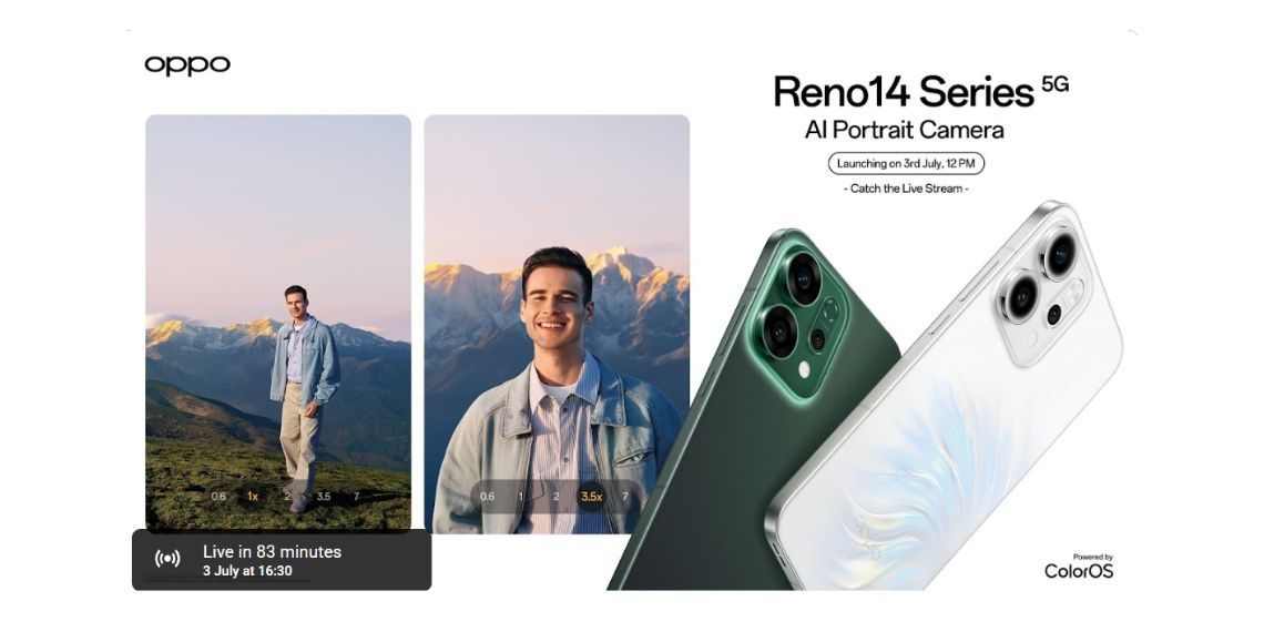 Oppo Reno 14 5G Series Launching Today in India Watch Live at 12 PM, Full Specs and AI Camera Upgrades Inside - Before You Take