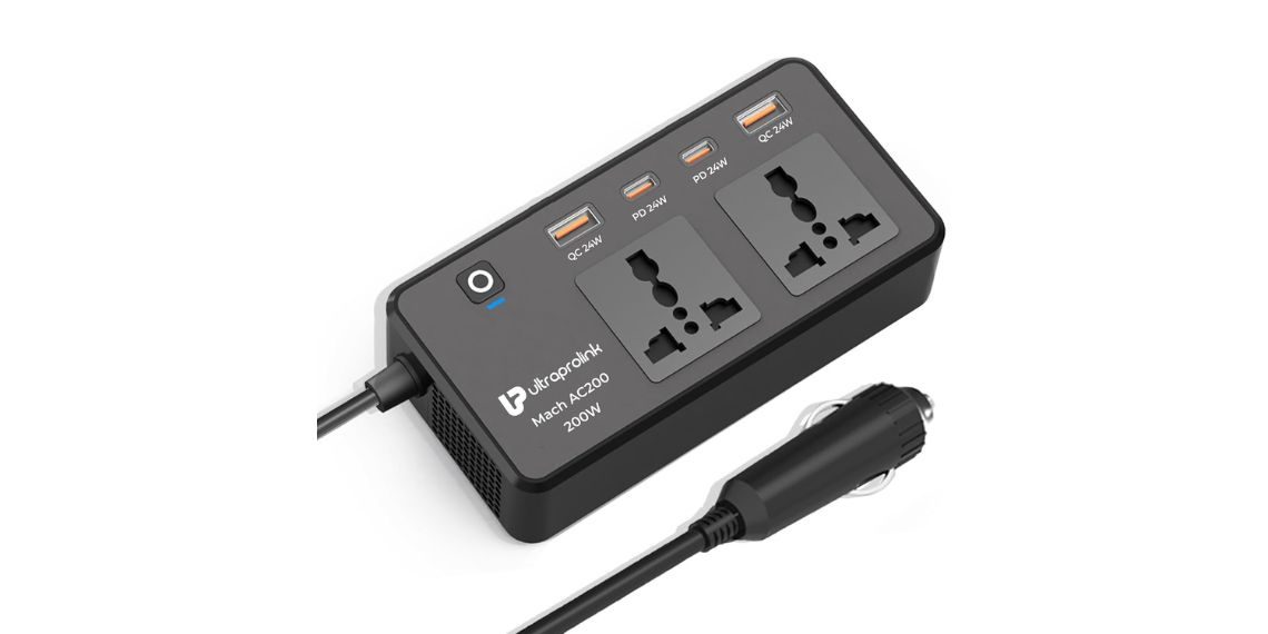UltraProlink Mach AC 200 Launched in India Powerful 6-in-1 200W Car Inverter Now Available from ₹3,099 Tech News - Before You Take